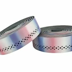 BLB Supreme Pro Reflective Lenkerband - 2 Tone Blau/Pink/Weiß -Singlespeed Verkaufsgeschäft 0038533 blb supreme pro reflective bar tape 2 tone bluepinkwhite