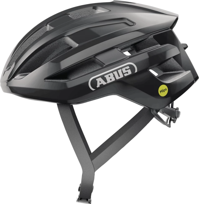 ABUS POWERDOME MIPS Helm, Shiny Black 3 ABUS POWERDOME MIPS Helm, Shiny Black