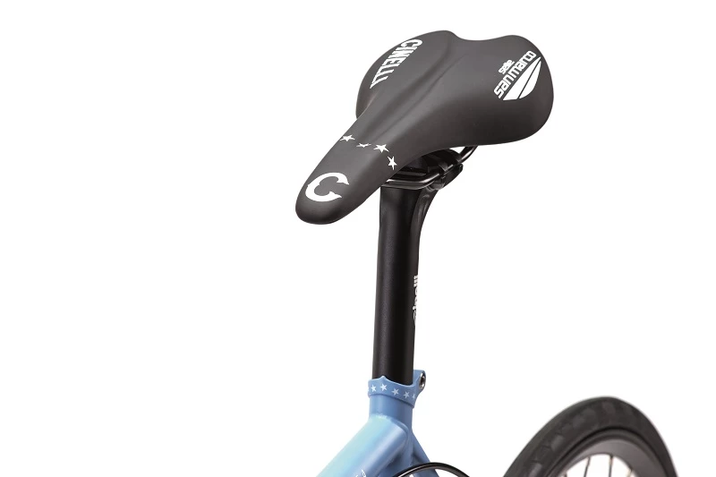 Cinelli GAZZETTA Stahl Track Komplettrad - Grey Sky Morning 6 Cinelli GAZZETTA Stahl Track Komplettrad - Grey Sky Morning – Bild 4