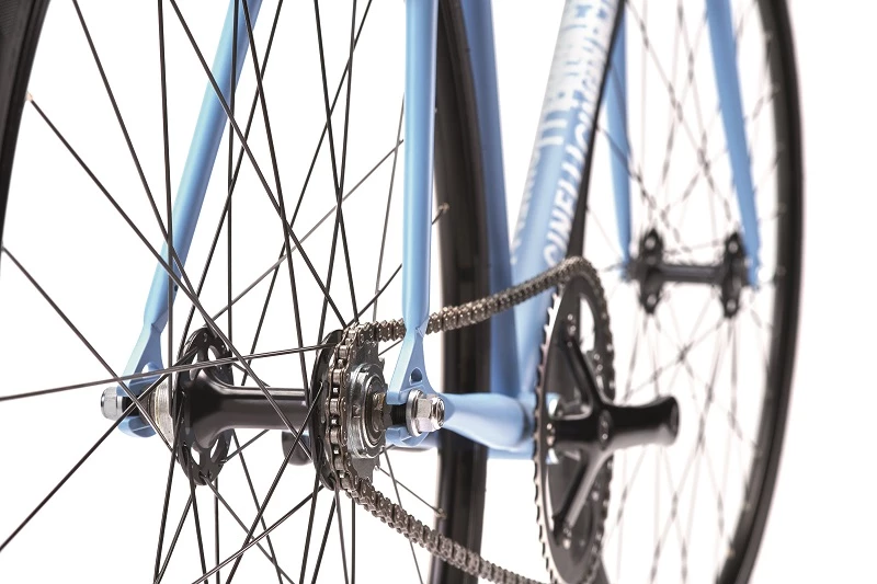 Cinelli GAZZETTA Stahl Track Komplettrad - Grey Sky Morning 10 Cinelli GAZZETTA Stahl Track Komplettrad - Grey Sky Morning – Bild 8