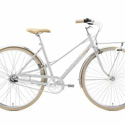 Creme Cycles Caferacer Lady -2021- Solo 7-Gang, Bright Silver