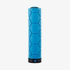 Fabric Silicone Lock-On Griffe -Singlespeed Verkaufsgeschäft Fabric Silicone lock on Grip Blue Single
