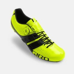 Giro Factor Techlace Rennradschuh Gelb/Schwarz