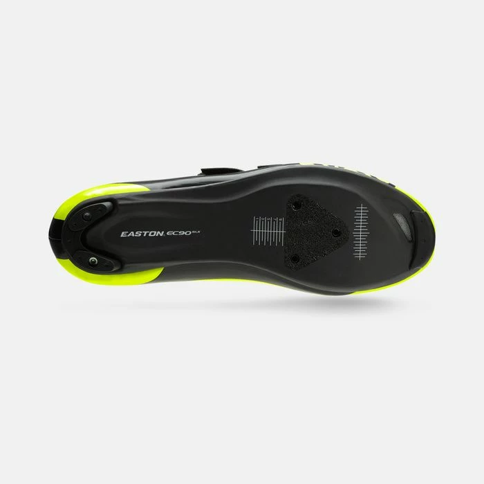 Giro Factor Techlace Rennradschuh Gelb/Schwarz 4 Giro Factor Techlace Rennradschuh Gelb/Schwarz – Bild 2