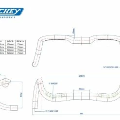 Ritchey Comp ErgoMax Road Aero Drop Bar -Singlespeed Verkaufsgeschäft Ritchey Comp ErgoMax Geo