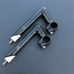 SMParts. SM-Parts "Classic" Quill Schaftvorbau 1" - Schwarz-Poliert