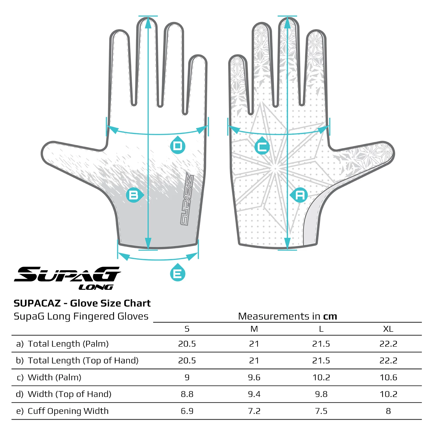 Supacaz Handschuhe SupaG - Lang 7 Supacaz Handschuhe SupaG - Lang – Bild 5