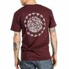 Cadence Script Plus T-Shirt - Burgundy Pepper -Singlespeed Verkaufsgeschäft cadence social 2017 scriptplus burgundy back 1024x1024