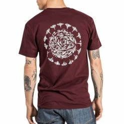 Cadence Script Plus T-Shirt - Burgundy Pepper
