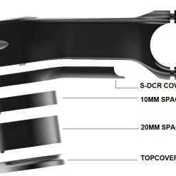 Deda-elementi Deda SUPERBOX DCR Vorbau 31,8mm - Polish On Black Schwarz +/- 8° -Singlespeed Verkaufsgeschäft deda superbox vorbau 05