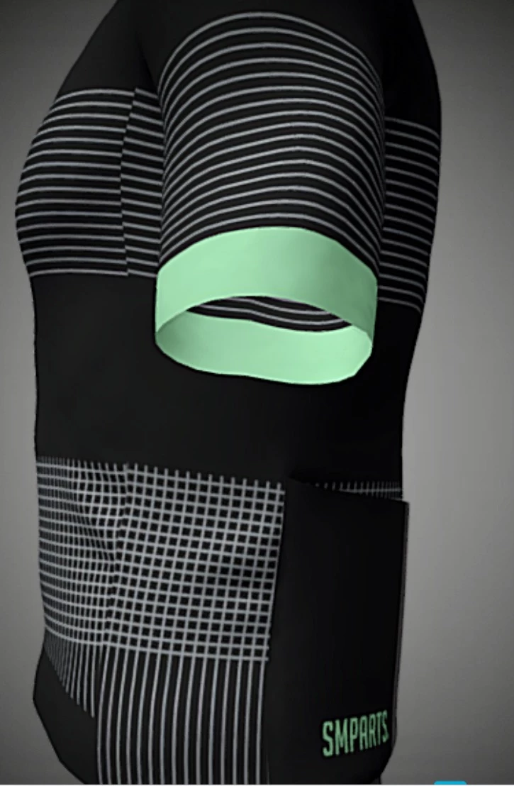 SMParts. SM-Parts Performance Kurzarm Trikot "LINES" 10 SMParts. SM-Parts Performance Kurzarm Trikot "LINES" – Bild 8